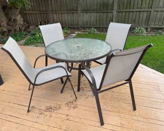 5 Pc Outdoor Table Set