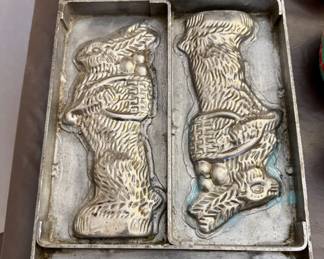 Vintage Rabbit Chocolate mold
