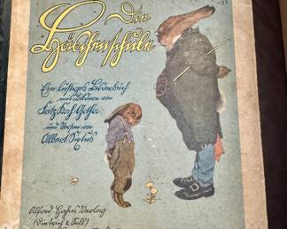 Vintage German Easter Childs book . Written in German.