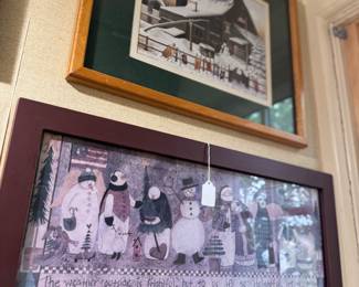 Chrtistmas Framed Pictures