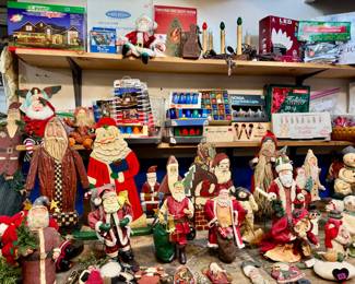 Array of Santas