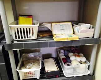 Craft and sewing supplies