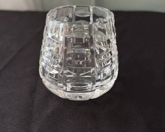 Cut Crystal Glass Bowl or Vase 