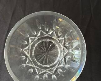 Crystal Footed Bowl 