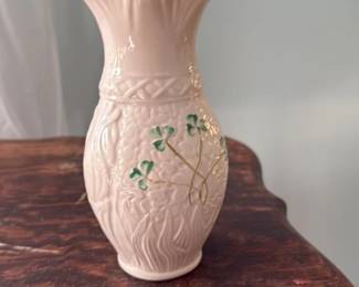 Belleck First Edition "Shamrock" Vase