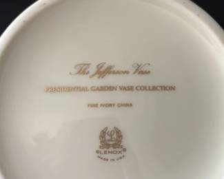 Lenox "The Jefferson" Vase 