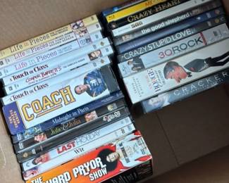 Collection of DVDs 
