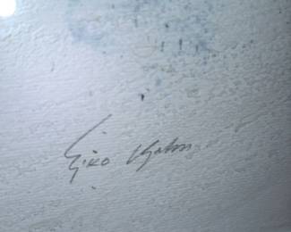 Abstract Watercolor Painting