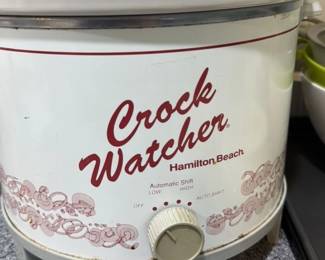 Hamilton Beach Crock Watcher Slow Cooker 