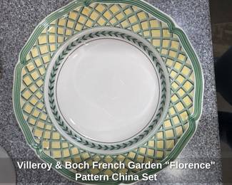 Villeroy & Boch French Garden "Florence" Pattern China Set 