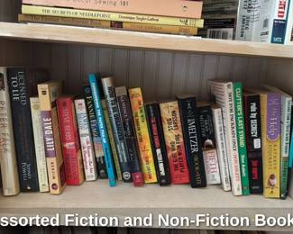 Assorted Fiction and Non Fiction Books 