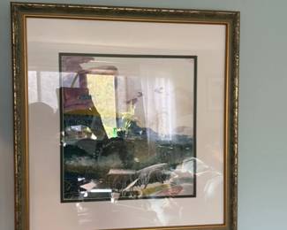 Abstract Mixed Media Artwork 