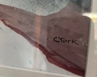 Abstract Watercolor Painting