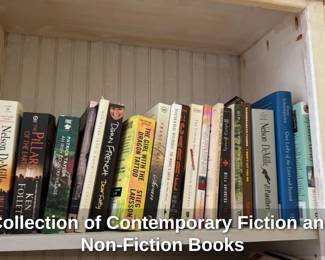 Collection of Contemporary Fiction and Non-Fiction Books