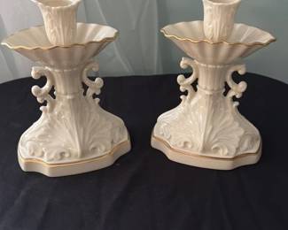 Lenox "Holiday" Candlesticks 