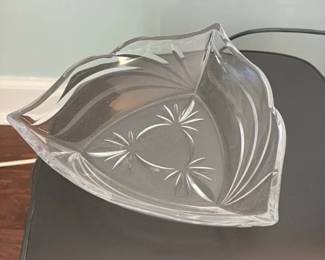 Cut Crystal Glass Bowl