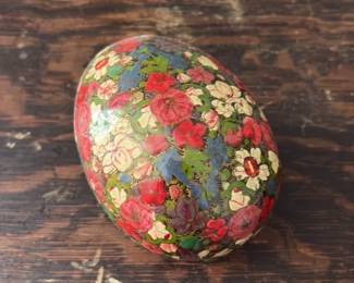 Kashmiri Papier Mache Egg