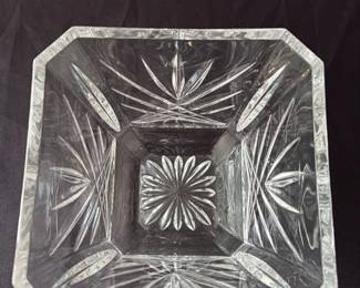 Cut Crystal Octagonal Bowl 