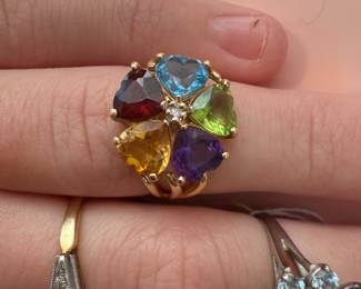 There is jewelry priced as "estate jewelry." These will not be sold for below spot prices for gold.