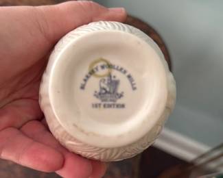 Belleck First Edition "Shamrock" Vase