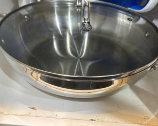 Stainless Steel Stock Pot with Glass Lid 
