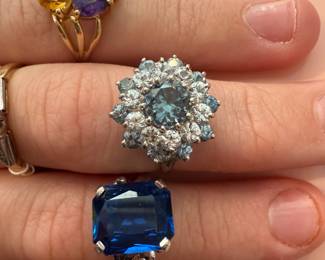 There is jewelry priced as "estate jewelry." These will not be sold for below spot prices for gold.