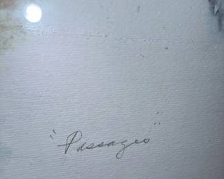 Abstract Watercolor Painting