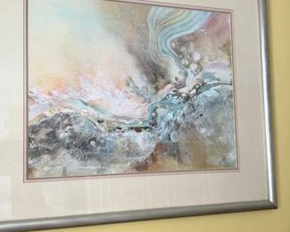 Abstract Mixed Media Artwork