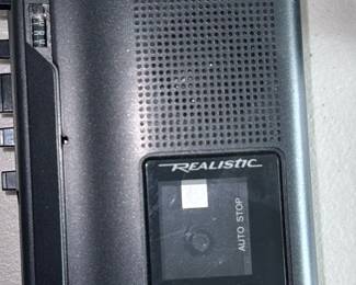 Realistic Voice Actuated Cassette Tape Recorder 