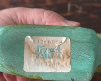 Wooden Bluegill Fish Wall Decor