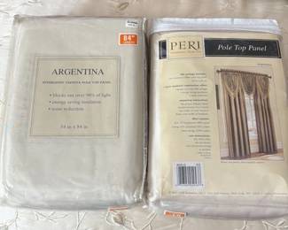 Peri Home "Argentina" Interlined Taffeta Pole Top Panel