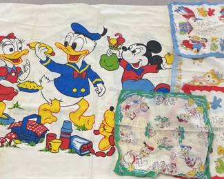 Vintage Disney textiles