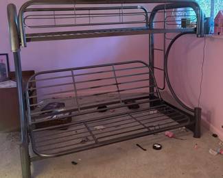 a futon bunkbed