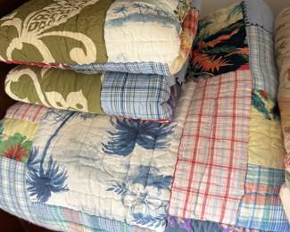 Pottery Barn Quilt and Shams
