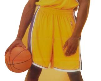 2026
Kobe Bryant Autographed White Lakers Bench Towel
The NBA Lakers two-sided terry/velour cotton towel with purple and gold logo lettering, signed in black ink to front, with authenticity tag to fabric care label
24.5" H x 35" W
With Ace Vintage Authenticity tag no A30329 attached to care label, issued by Autograph Certification Experts, Villa Park, CA.
Estimate: $1,000 - $1,500