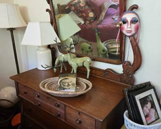 Tiger Oak Dresser