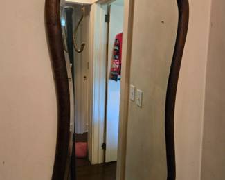 Wooden Mirror