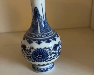Blue and White Porcelain Vase