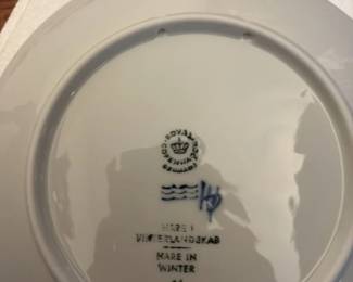 Royal Copenhagen "Hare in Winter" Collector Plate