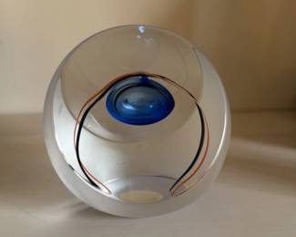 Glass Eye Sculpture