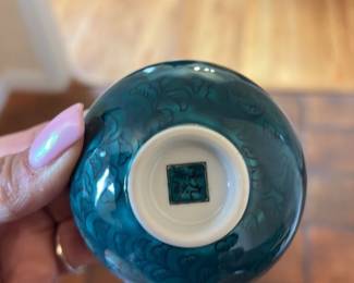 Chinese Famille Verte Porcelain Bowl