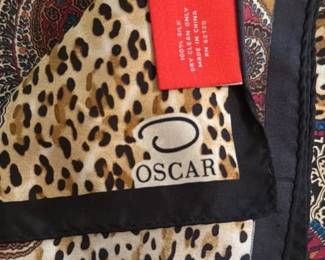 Oscar de la Renta Silk Scarf