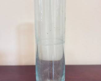 Cylindrical Glass Vase