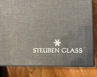 Steuben Glass "Aurene" Vase