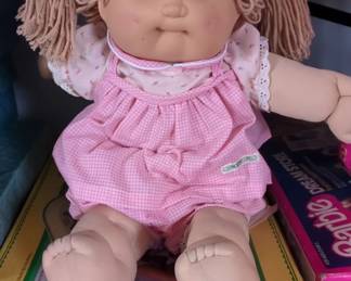 Cabbage Patch Kid Doll with Vanity Center Box
