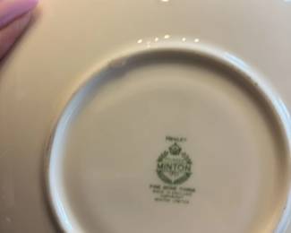Minton "Rosebud" Fine Bone China Dinnerware Set