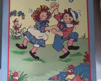Raggedy Ann and Andy Doll Set