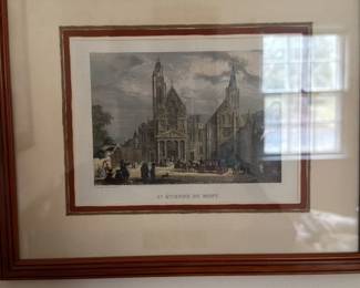 St. Etienne du Mont Engraving