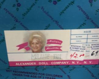 Madame Alexander Melanie 1101 Doll