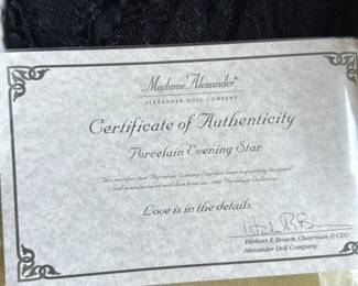 Madame Alexander "Evening Star" Doll